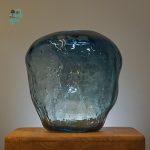 گلدان شیشه ای دفرمه