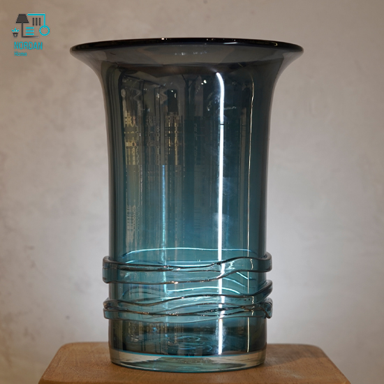 گلدان شیشه ای مدل نیلی