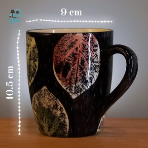 ماگ سرامیکی گلدار