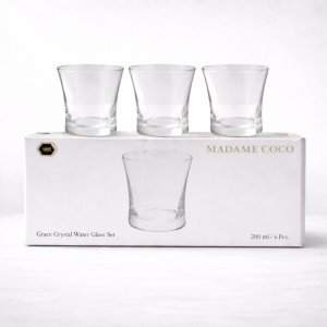 نیم لیوان کریستال بوهمیا مدل Grace 280ml