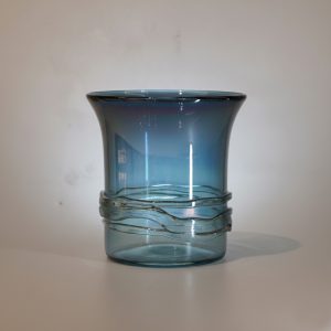 گلدان شیشه ای مدل موج