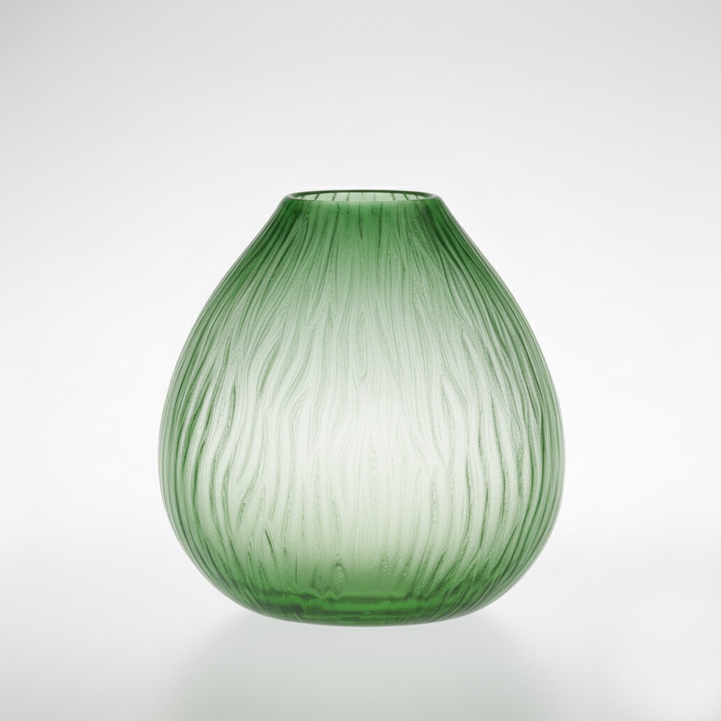 گلدان شیشه ای مدل آبگینه