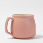 ماگ سرامیکی صورتی مات