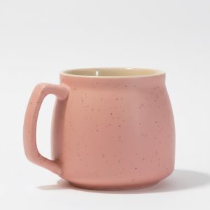 ماگ سرامیکی صورتی مات