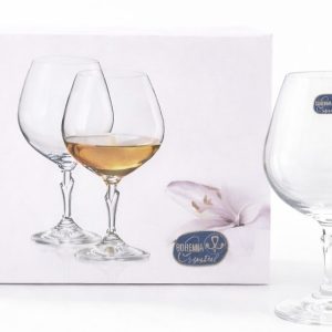 گیلاس کریستال بوهمیا مدل Brandy 400ml