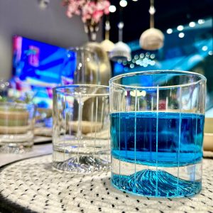 نیم لیوان تراش کف طرحدار