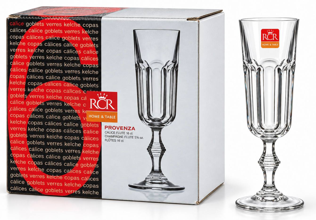 گیلاس کریستال RCR مدل Provenza 160ml