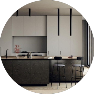 لوستر مدرن مدادی کد00248