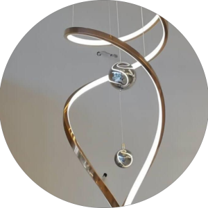 لوستر اس ام دی طرح فرفری کد00182