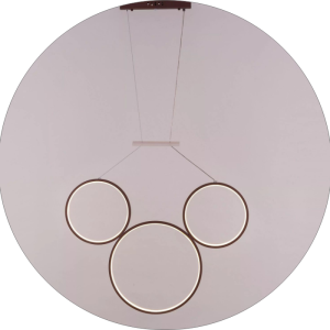 لوستر سقفی خطی سه حلقه کد00167