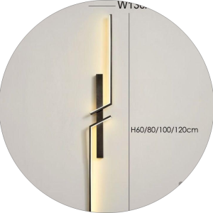 لوستر مدرن دیواری کد00257