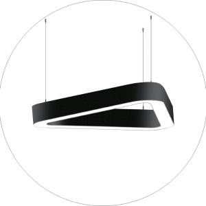 لوستر سقفی مثلث لبه بلند کد00279